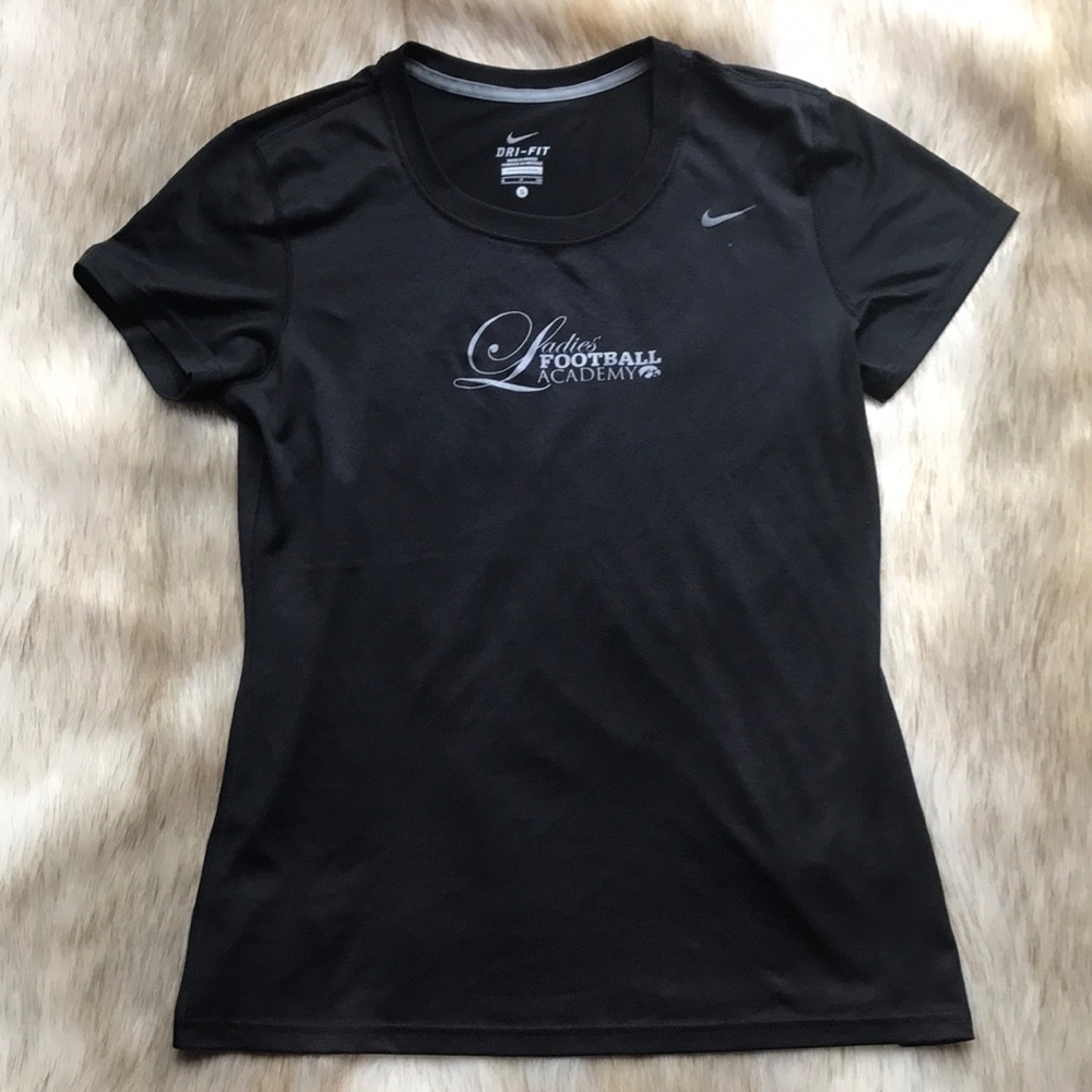 Iowa Hawkeye Ladies Football Academy Nike Top, Small